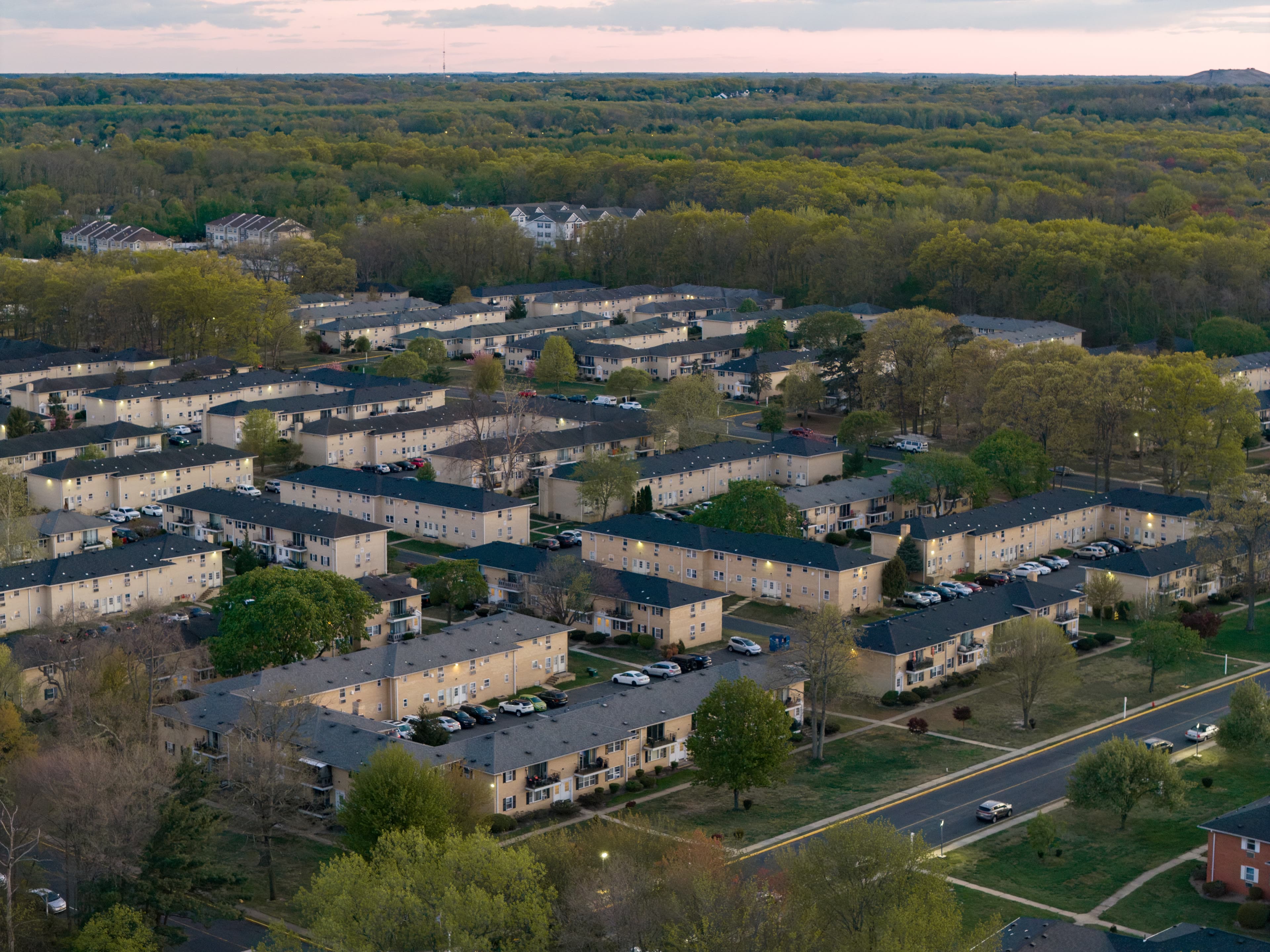 Twinbrook Village community aerial view