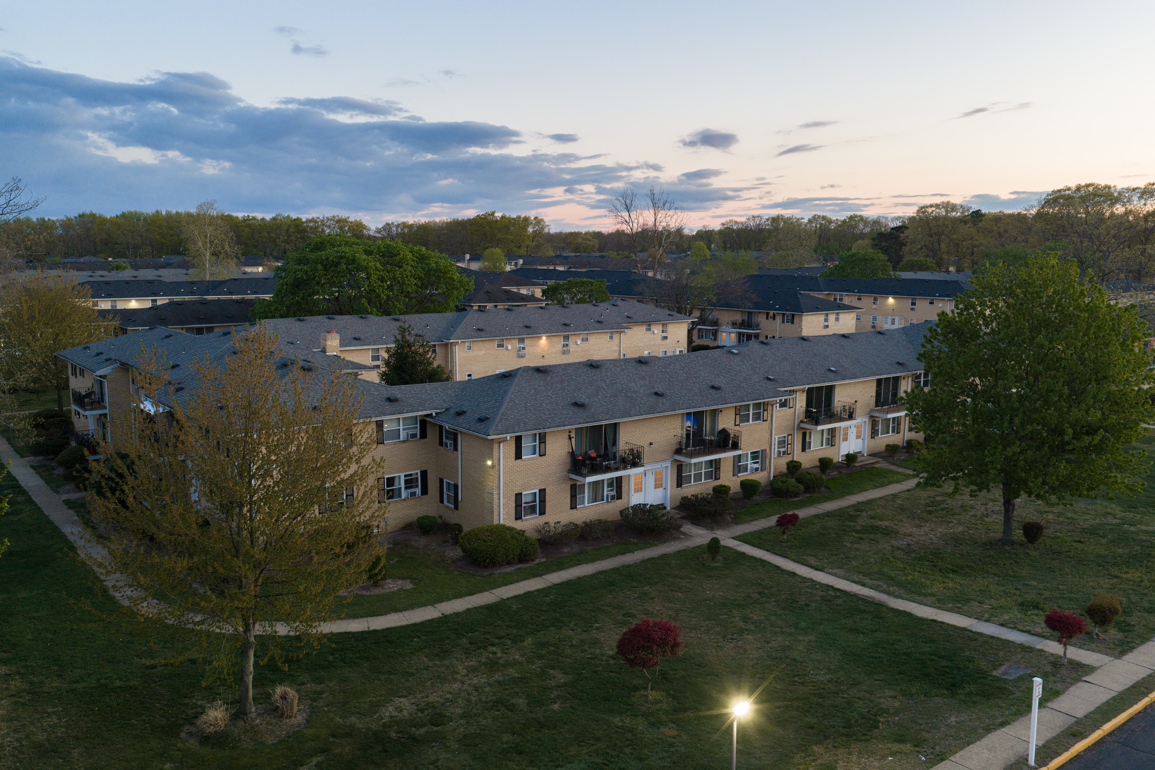 Twinbrook Village community aerial view